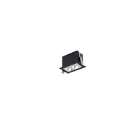 Multi Stealth Downlight Trim 2 Cell Narrow Flood Beam 2700K 90CRI in Chrome/Black