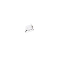 Multi Stealth Downlight Trim 2 Cell Narrow Flood Beam 3000K 90CRI in Chrome/White