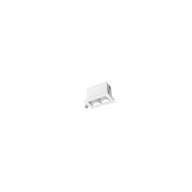 Multi Stealth Downlight Trim 2 Cell Spot Beam 2700K 90CRI in Haze/White