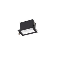 Multi Stealth Downlight Trim 2 Cell Narrow Flood Beam 3500K 90CRI in White/Black