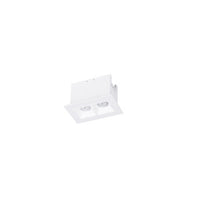 Multi Stealth Downlight Trim 2 Cell Flood Beam 2700K 90CRI in White/White