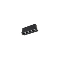 Multi Stealth Downlight Trim 4 Cell Spot Beam 2700K 90CRI in Black/Black