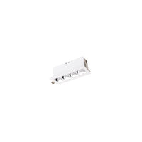 Multi Stealth Downlight Trim 4 Cell Flood Beam 2700K 90CRI in Chrome/White