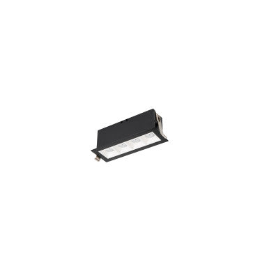 Multi Stealth Downlight Trim 4 Cell Flood Beam 3000K 90CRI in White/Black