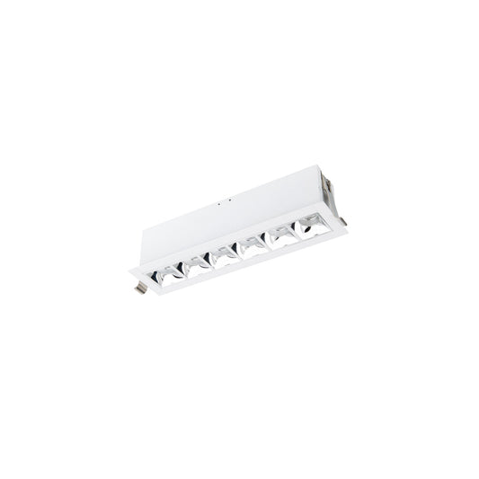 Multi Stealth Downlight Trim 6 Cell Spot Beam 2700K 90CRI in Chrome/White