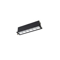 Multi Stealth Downlight Trim 6 Cell Spot Beam 3000K 90CRI in Haze/Black