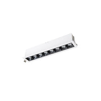 Multi Stealth Downlight Trim 8 Cell Flood Beam 2700K 90CRI in Black/White