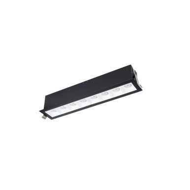 Multi Stealth Downlight Trim 8 Cell Narrow Flood Beam 4000K 90CRI in White/Black