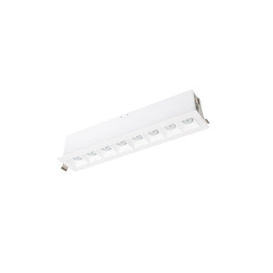 Multi Stealth Downlight Trim 8 Cell Flood Beam 4000K 90CRI in White/White