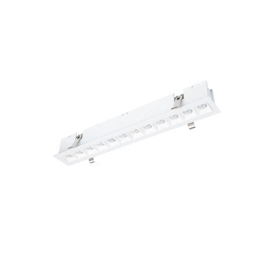 Multi Stealth Downlight Trim 12 Cell Spot Beam 2700K 90CRI in White/White