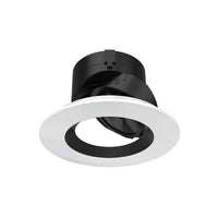 Aether 2in Adjustable Round Trim Narrow CRI85 4000K Black/White