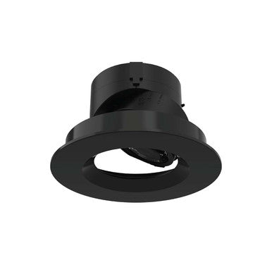 Aether 2in Adjustable Round Trim Spot CRI90 2700K Black - R2ARAT-S927-BK