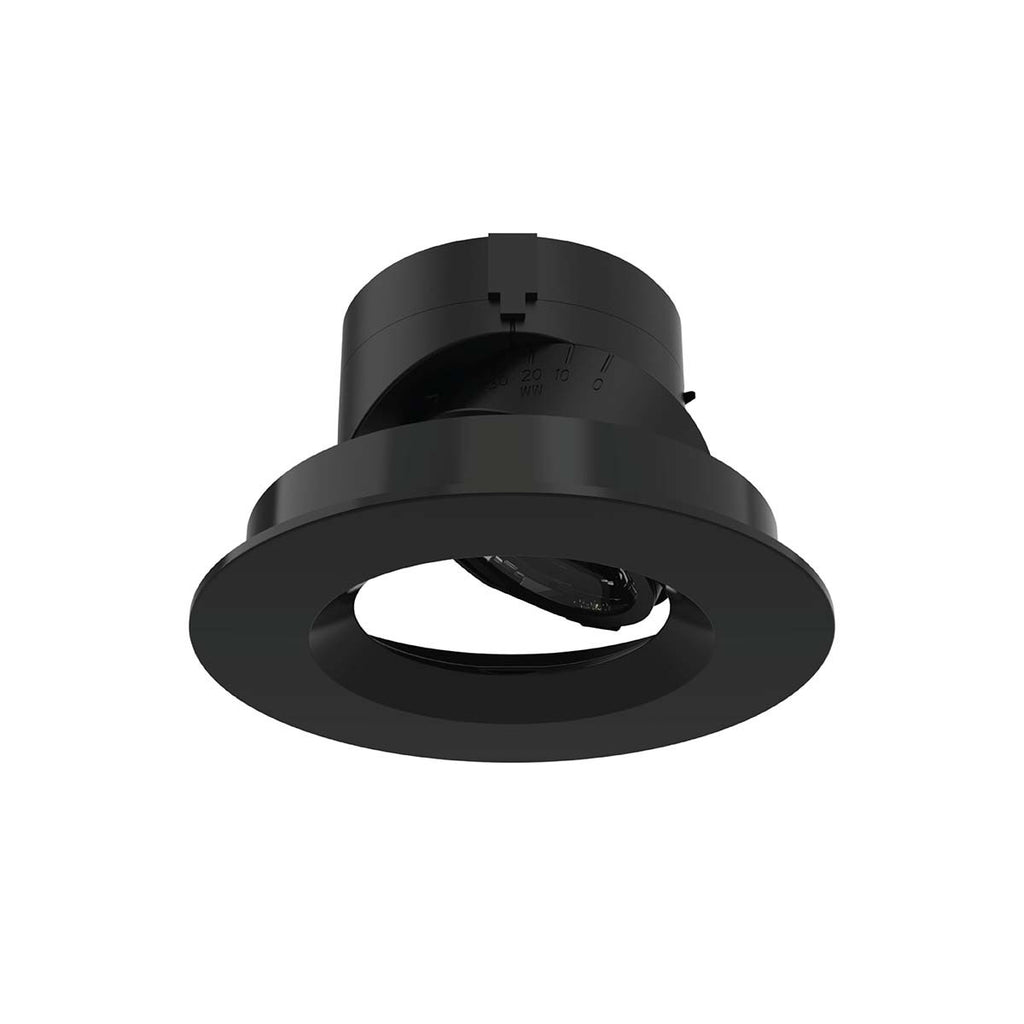 Aether 2in Adjustable Round Trim Narrow CRI85 4000K Black