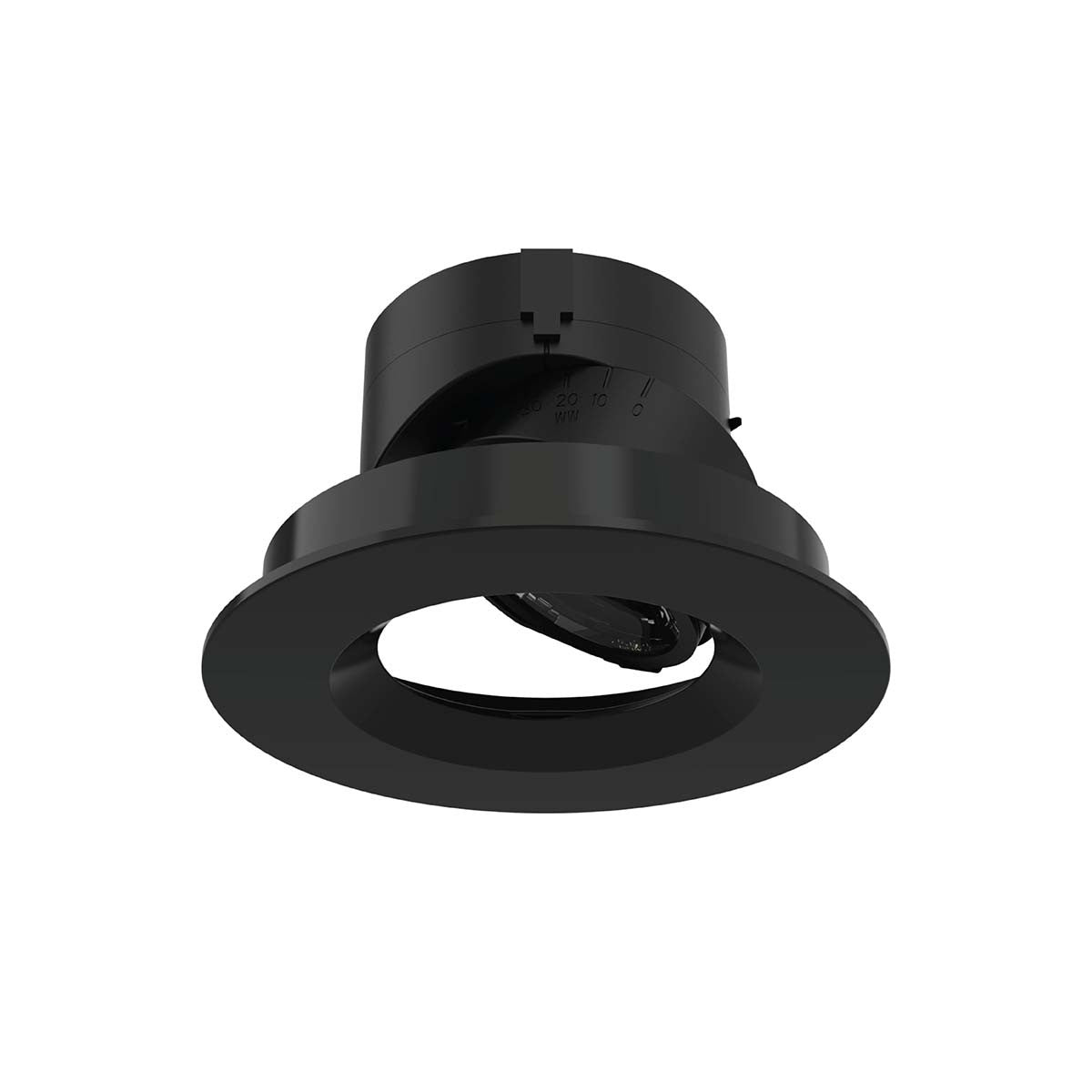 Aether 2in Adjustable Round Trim Flood CRI85 4000K Black