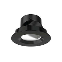 Aether 2in Adjustable Round Trim Spot CRI85 3000K Lensed Black - R2ARAT-S830-LBK