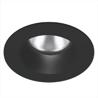 Aether 2in DownlightRound Trim Flood CRI85 3000K Black