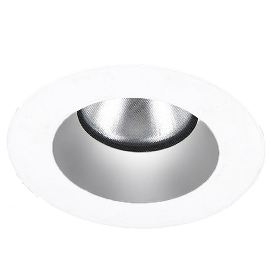 Aether 2in DownlightRound Trim Flood CRI85 2700K Brushed Nickel