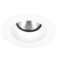 Aether 2in DownlightRound Trim Wide CRI85 3500K Brushed Nickel