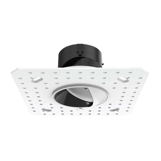 Aether 2in Wall WashRound Trimless Asym CRI85 3500K Black/White