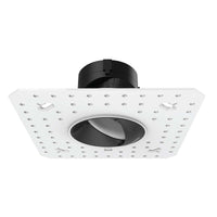 Aether 2in Wall WashRound Trimless Asym CRI85 3000K Black - R2ARWL-A830-BK