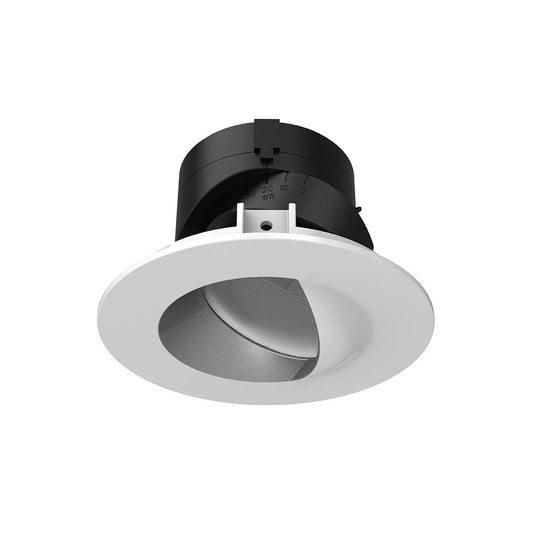 Aether 2in Wall WashRound Trim Asym CRI90 2700K Haze/White