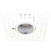 Aether 2in Wall WashRound Trim Asym CRI90 2700K Brushed Nickel