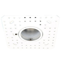 Aether 2in Wall WashRound Trim Asym CRI85 2700K Brushed Nickel