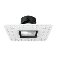 Aether 2in Adjustable Square Trimless Spot CRI85 3500K Lensed Black - R2ASAL-S835-LBK