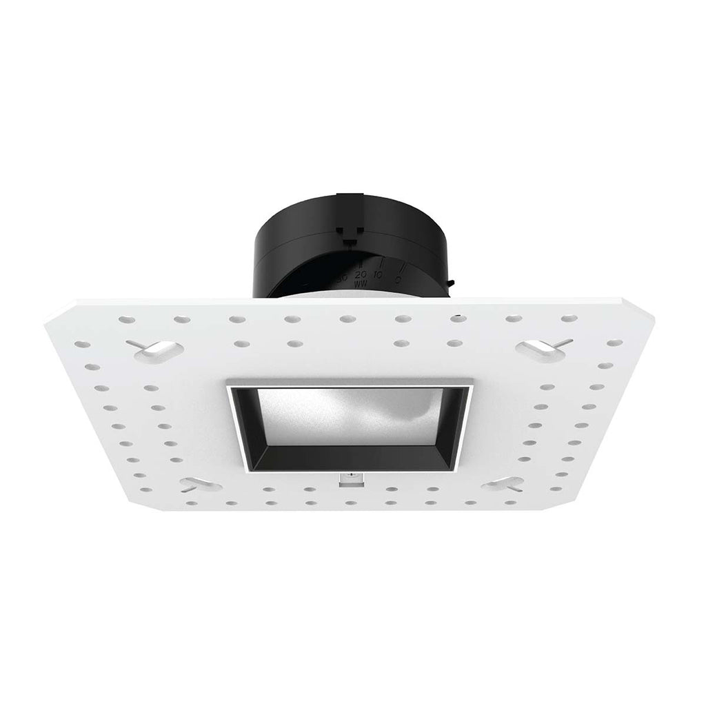 Aether 2in Adjustable Square Trimless Narrow CRI85 4000K Lensed Lensed Black