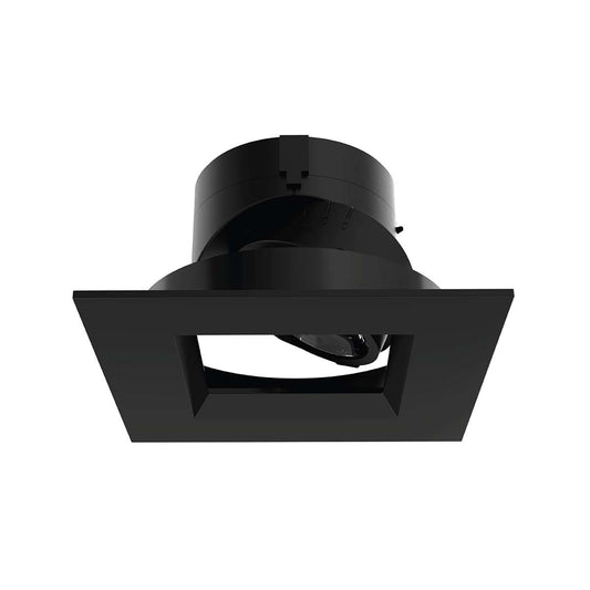 Aether 2in Adjustable Square Trim Spot CRI85 3500K Black - R2ASAT-S835-BK