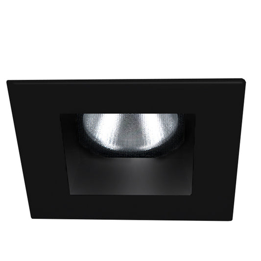 Aether 2in Downlight Square Trim Wide CRI85 3500K Black