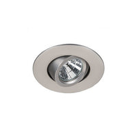 Ocularc 2.0 LED Round Adjustable Narrow 2700K Trim with Light Engine and New Construction or Remodel Housing in Brushed Nickel - R2BRA-N927-BN