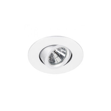 Ocularc 2.0 LED Round Adjustable Flood 3000K Trim with Light Engine and New Construction or Remodel Housing in White - R2BRA-F930-WT