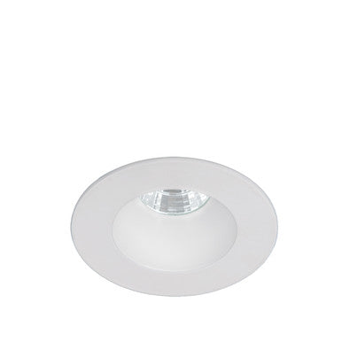 Ocularc 2.0 LED Round Open Reflector Flood 2700K Trim with Light Engine and New Construction or Remodel Housing in White