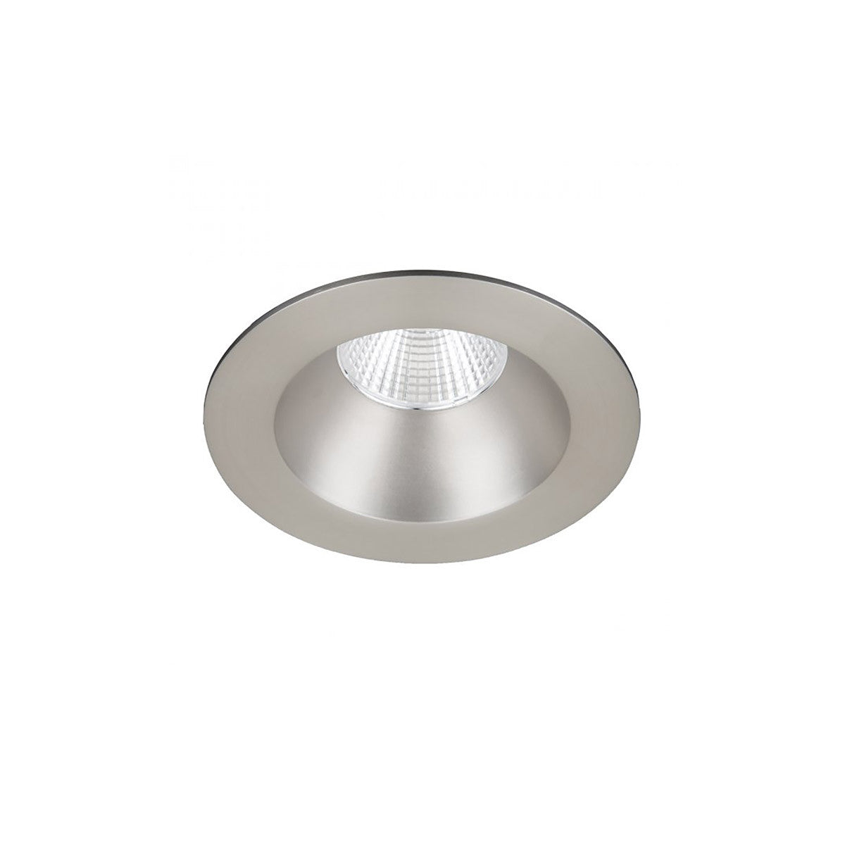 Ocularc 2.0 LED Round Open Reflector Narrow 2700K Trim with Light Engine and New Construction or Remodel Housing in Brushed Nickel - R2BRD-N927-BN