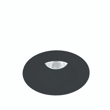 Ocularc 2.0 LED Round Open Reflector Narrow 2700K Trim with Light Engine and New Construction or Remodel Housing in Black - R2BRD-N927-BK