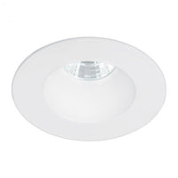 Ocularc 2.0 LED Round Open Reflector Narrow 3000K Trim with Light Engine and New Construction or Remodel Housing in White
