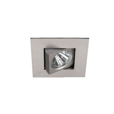 Ocularc 2.0 LED Square Adjustable Spot 2700K Trim with Light Engine and New Construction or Remodel Housing in Brushed Nickel - R2BSA-S927-BN