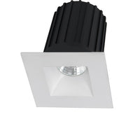 Ocularc 2.0 LED Square Open Reflector Flood 2700K Trim with Light Engine and New Construction or Remodel Housing in Haze White