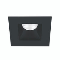 Ocularc 2.0 LED Square Open Reflector Flood 2700K Trim with Light Engine and New Construction or Remodel Housing in Black - R2BSD-F927-BK