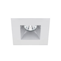 Ocularc 2.0 LED Square Open Reflector Flood 3000K Trim with Light Engine and New Construction or Remodel Housing in Haze White - R2BSD-F930-HZWT