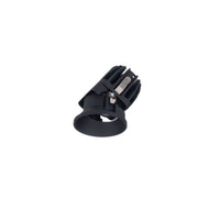FQ 2in. Shallow Round Adjustable Trimless 927 Black