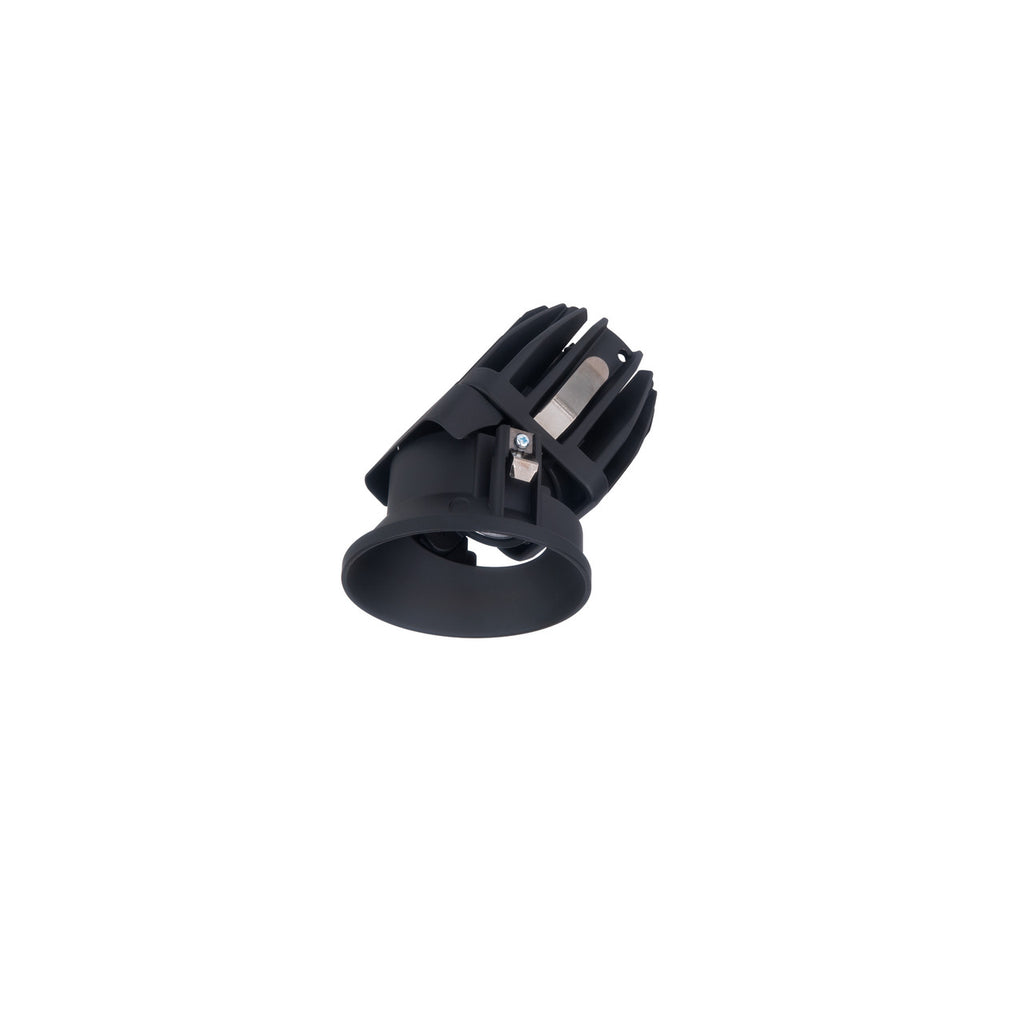 FQ 2in. Shallow Round Adjustable Trimless 935 Black