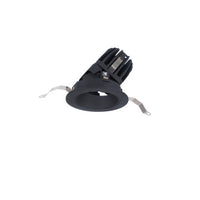 FQ 2in. Shallow Round Adjustable Trim Dim-to-Warm Black