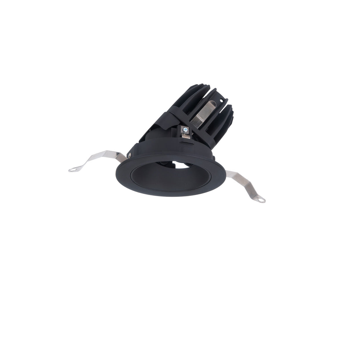 FQ 2in. Shallow Round Adjustable Trim 935 Black