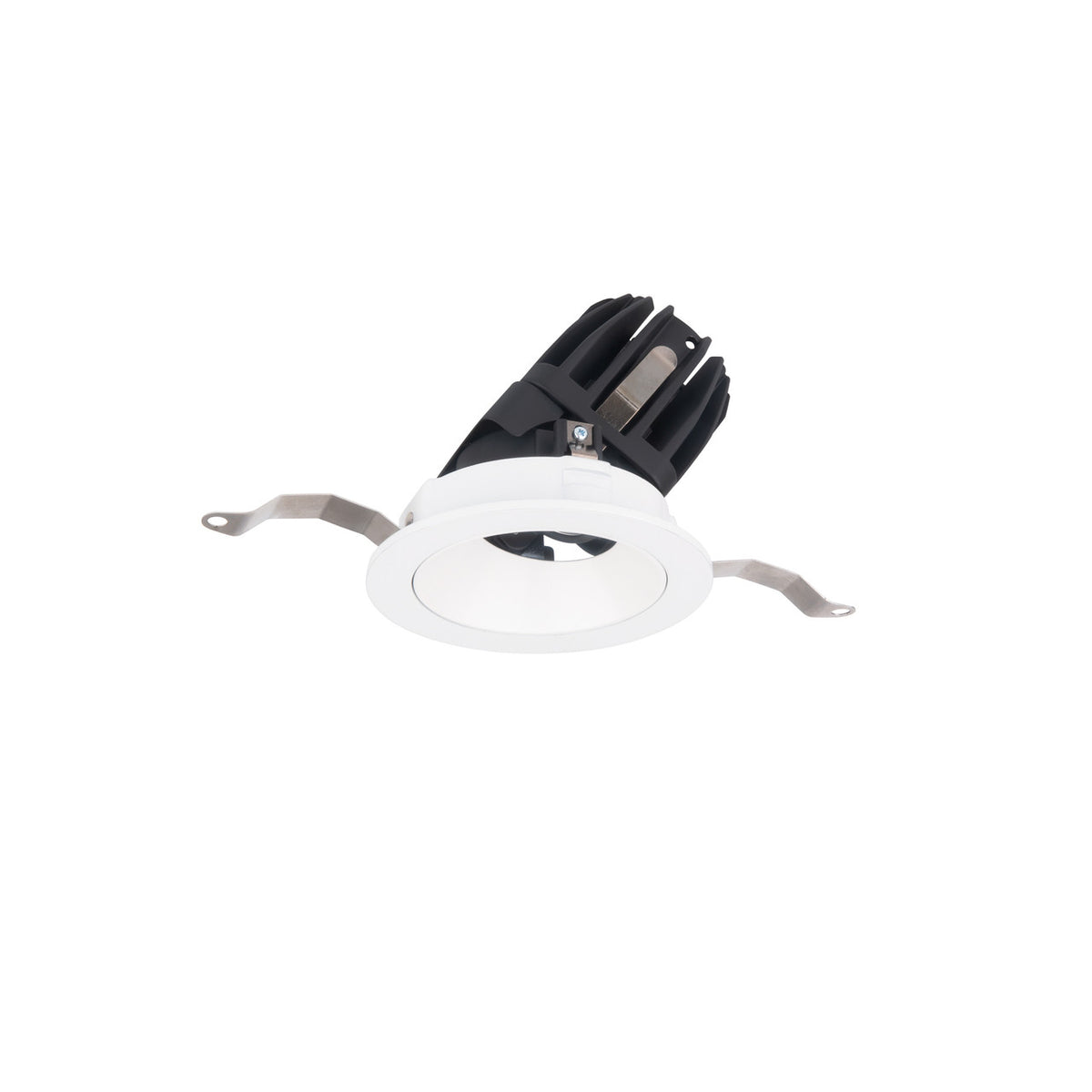 FQ 2in. Shallow Round Adjustable Trim 930 White