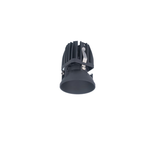 FQ 2in. Shallow Round DownlightTrimless Dim-to-Warm Black
