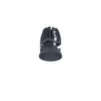 FQ 2in. Shallow Round DownlightTrimless 935 Black