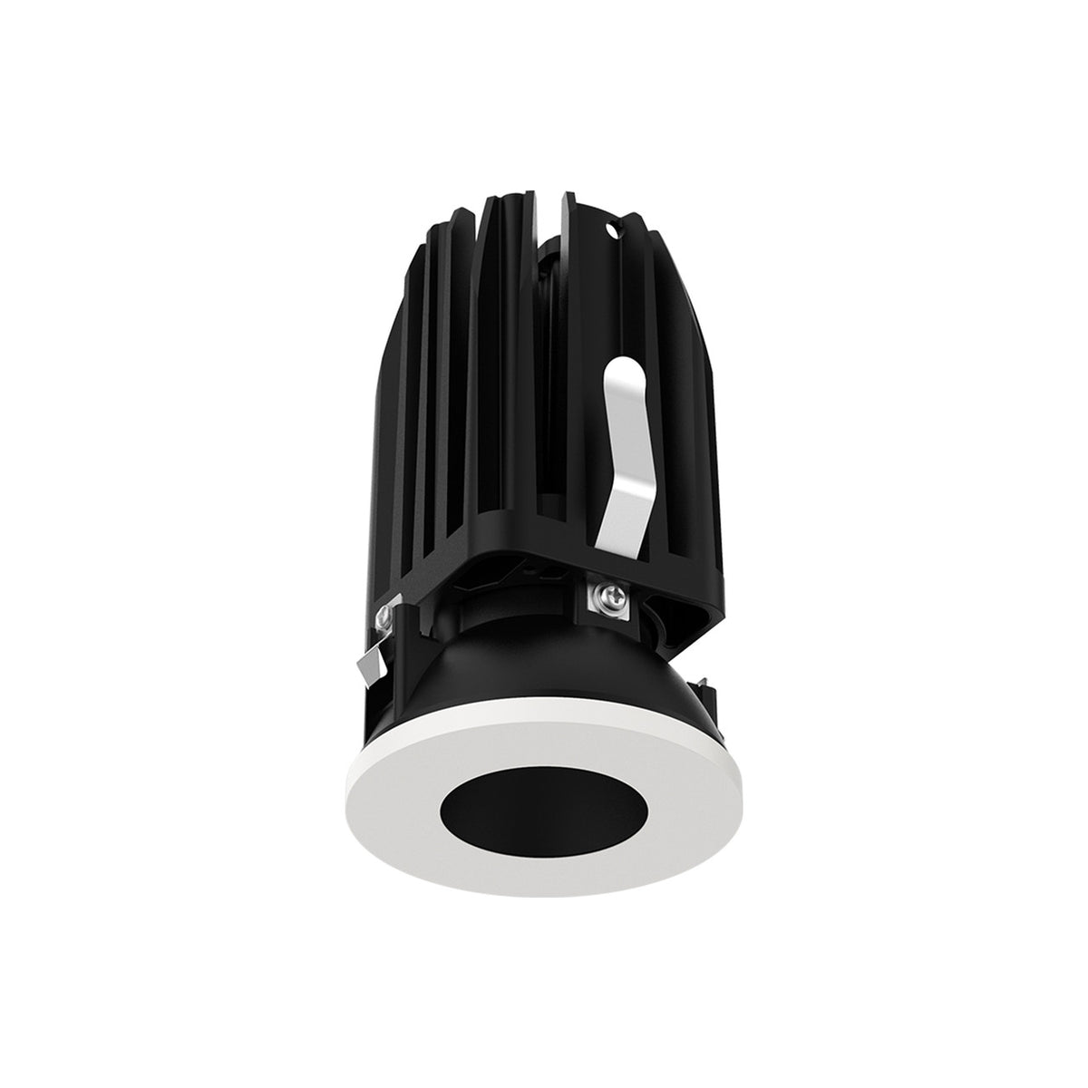 FQ 2in. Round Pinhole Trimless 940 White - R2FRPL-940-WT