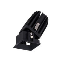 FQ 2in. Square Adjustable Trimless 935 Black